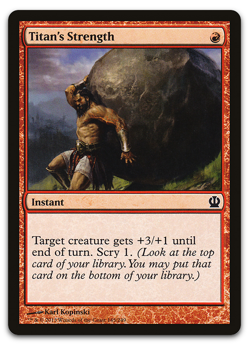 Titan's Strength (Theros)