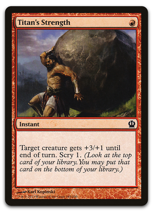 Titan's Strength (Theros)