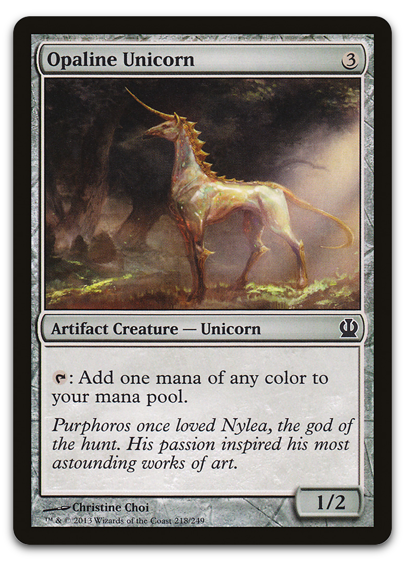 Opaline Unicorn (Theros)