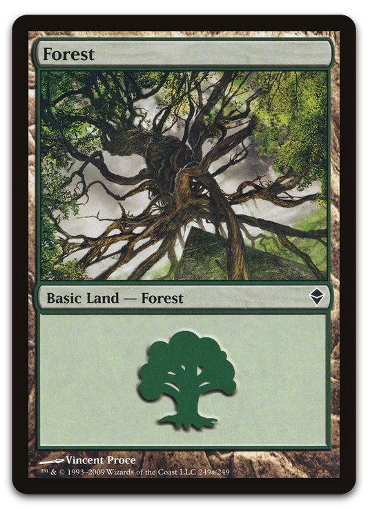 Forest (249a) (Zendikar)