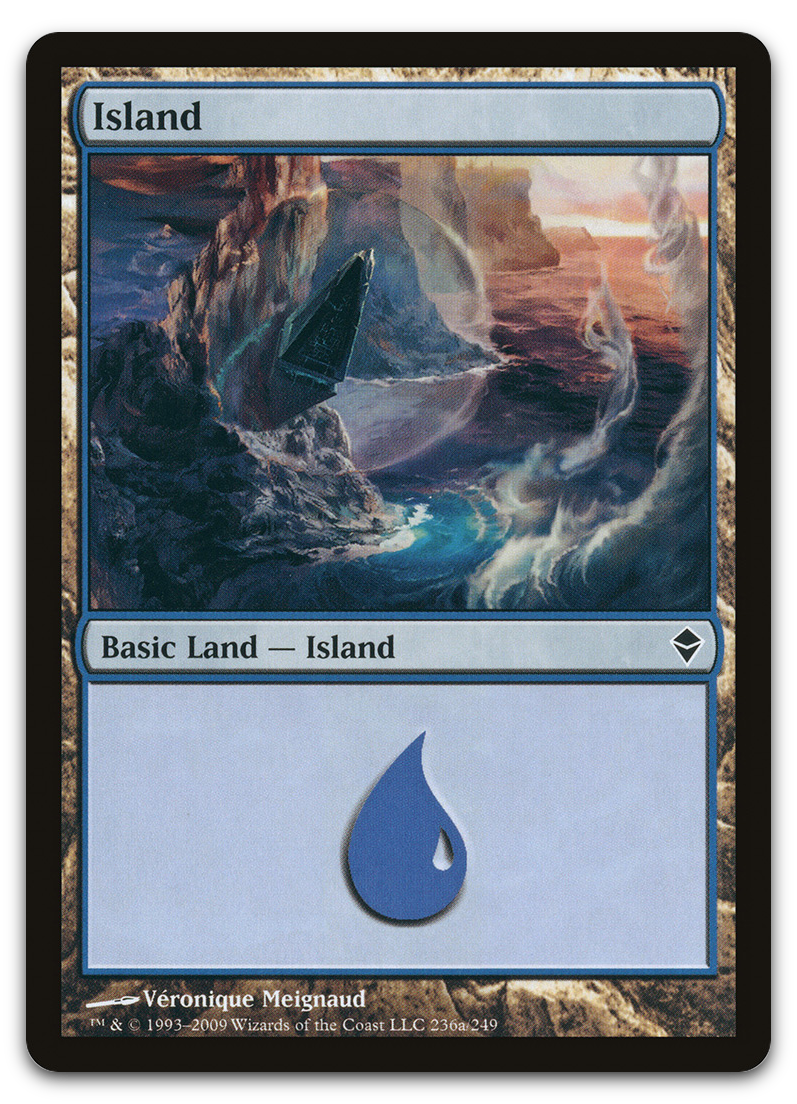 Island (236a) (Zendikar)