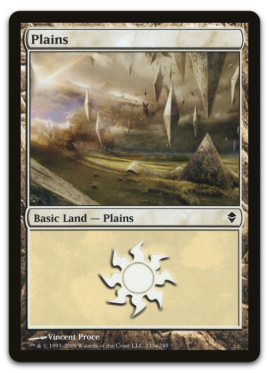 Plains (233a) (Zendikar)