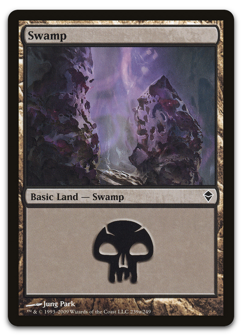 Swamp (239a) (Zendikar)