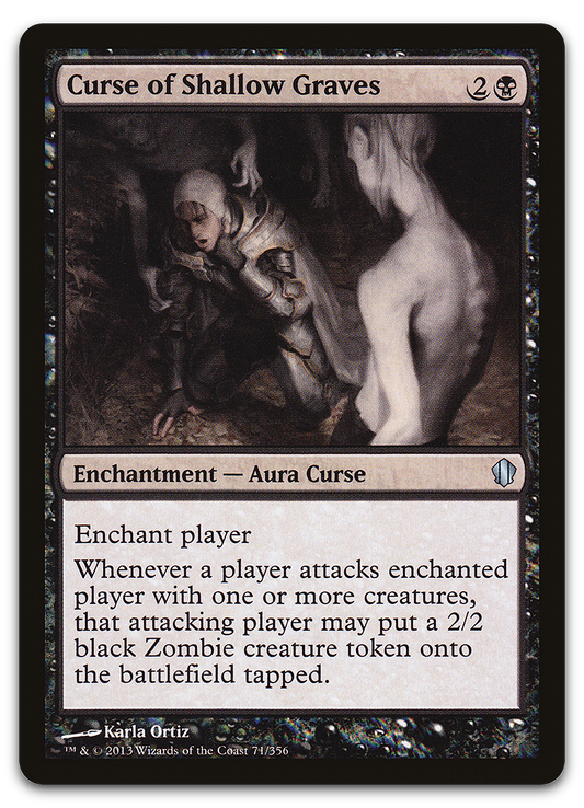 Curse of Shallow Graves (Commander 2013)