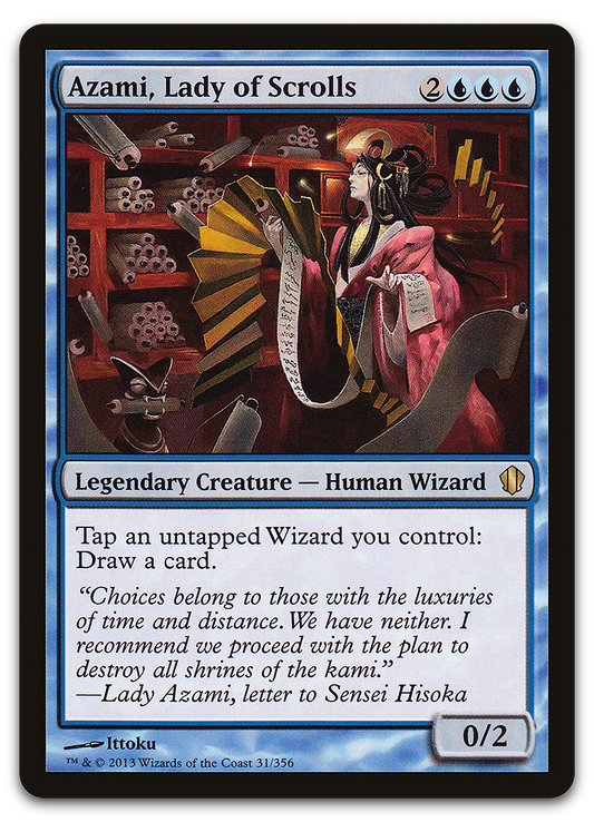 Azami, Lady of Scrolls (Commander 2013)