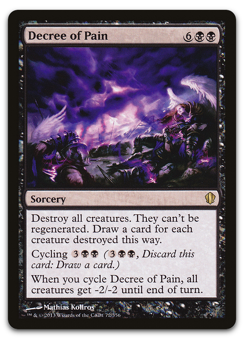Decree of Pain (Commander 2013)