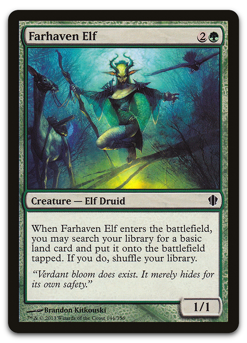 Farhaven Elf (Commander 2013)