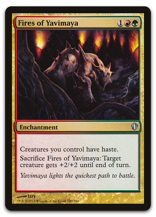 Fires of Yavimaya (Commander 2013)