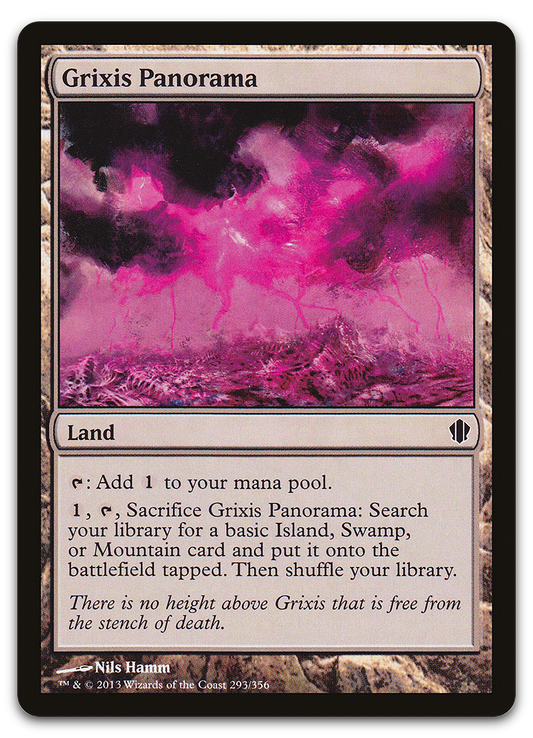 Grixis Panorama (Commander 2013)