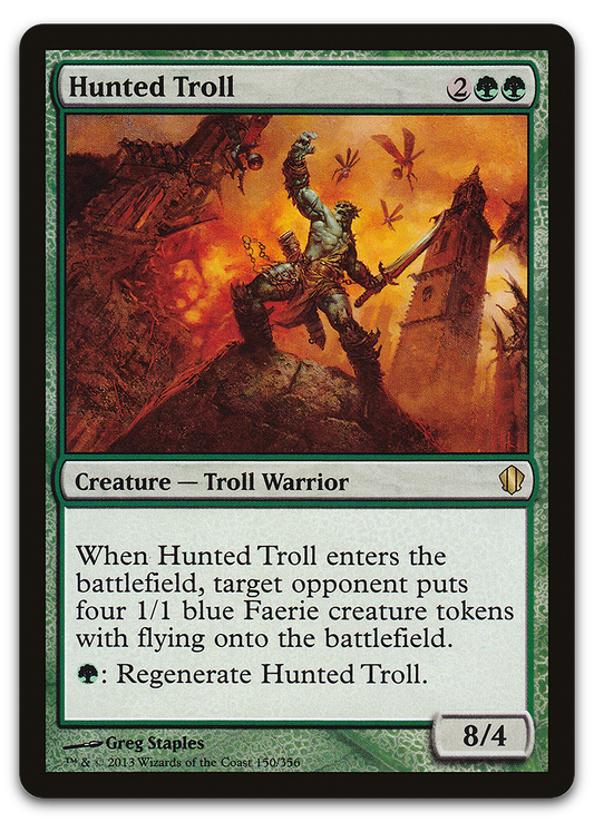 Hunted Troll (Commander 2013)