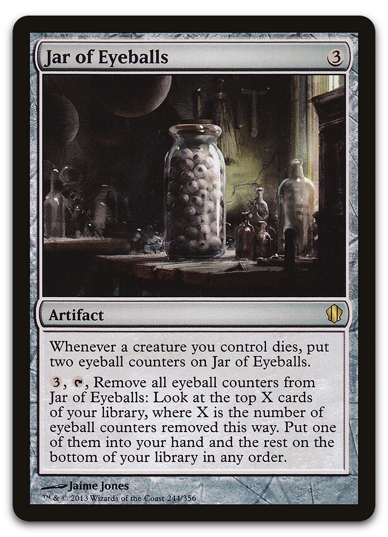 Jar of Eyeballs (Commander 2013)