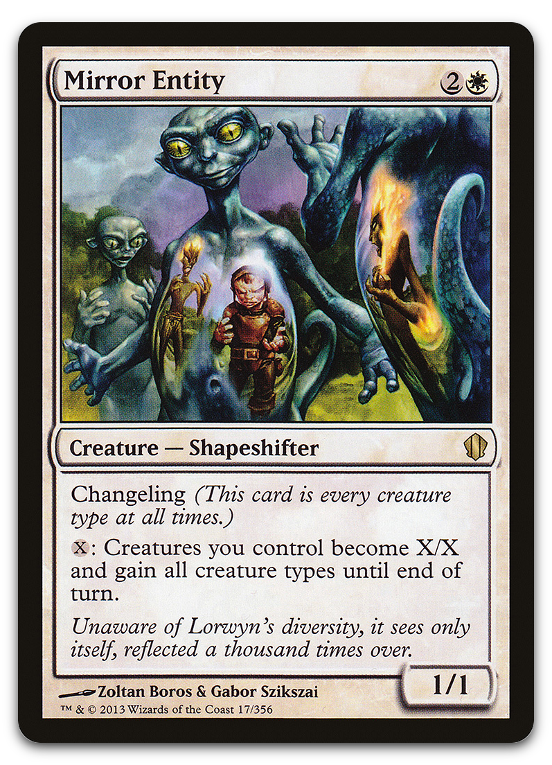Mirror Entity (Commander 2013)