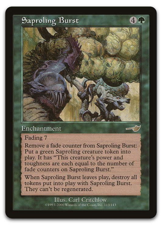 Saproling Burst (Nemesis)