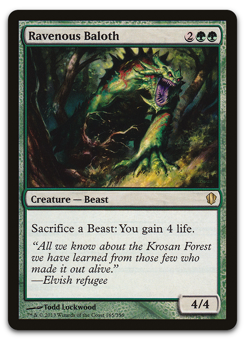 Ravenous Baloth (Commander 2013)