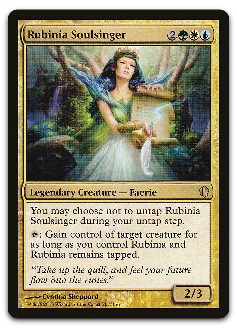 Rubinia Soulsinger (Commander 2013)