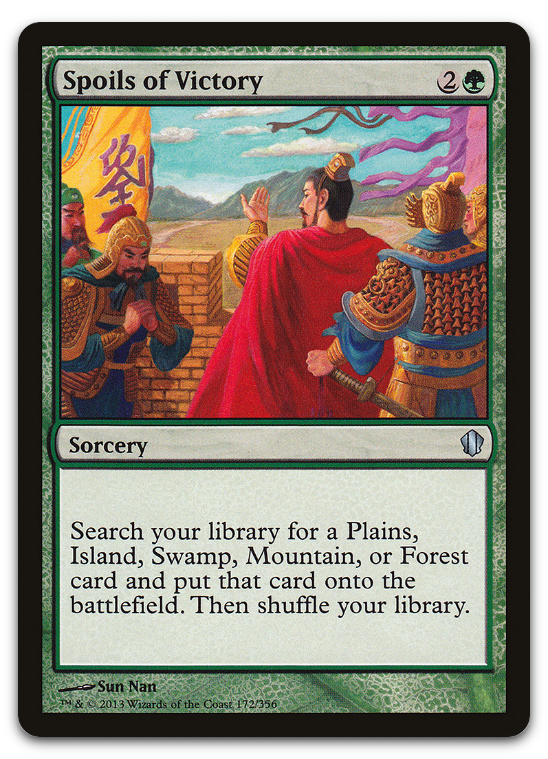 Spoils of Victory (Commander 2013)
