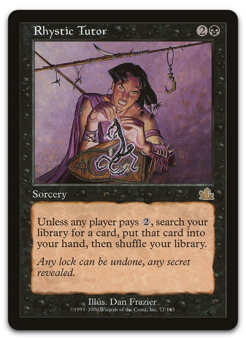 Rhystic Tutor (Prophecy)