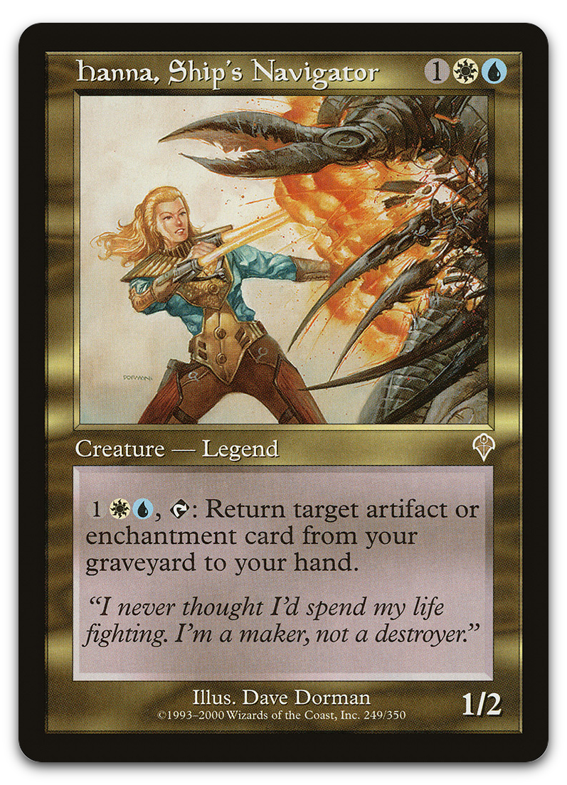 Hanna, Ship's Navigator (Invasion)