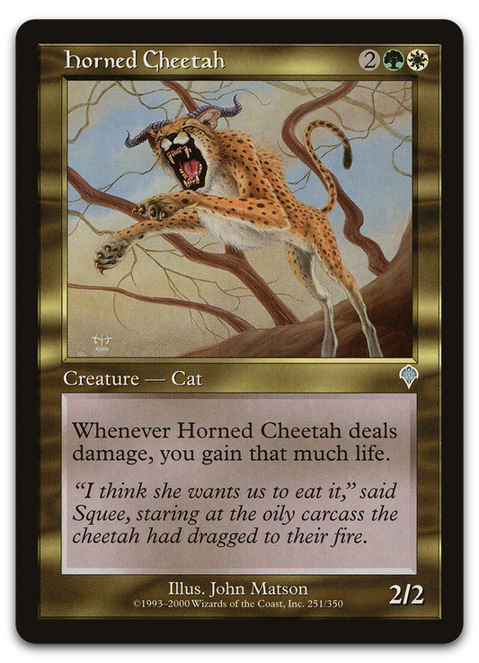 Horned Cheetah (Invasion)