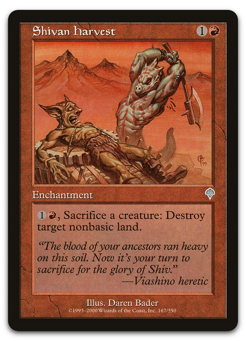 Shivan Harvest (Invasion)