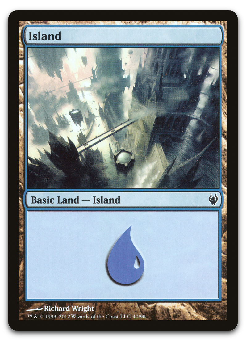 Island (40) (Duel Decks: Izzet vs. Golgari)