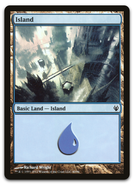 Island (40) (Duel Decks: Izzet vs. Golgari)