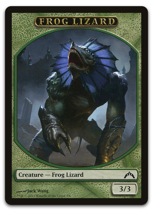 Frog Lizard Token (Gatecrash)