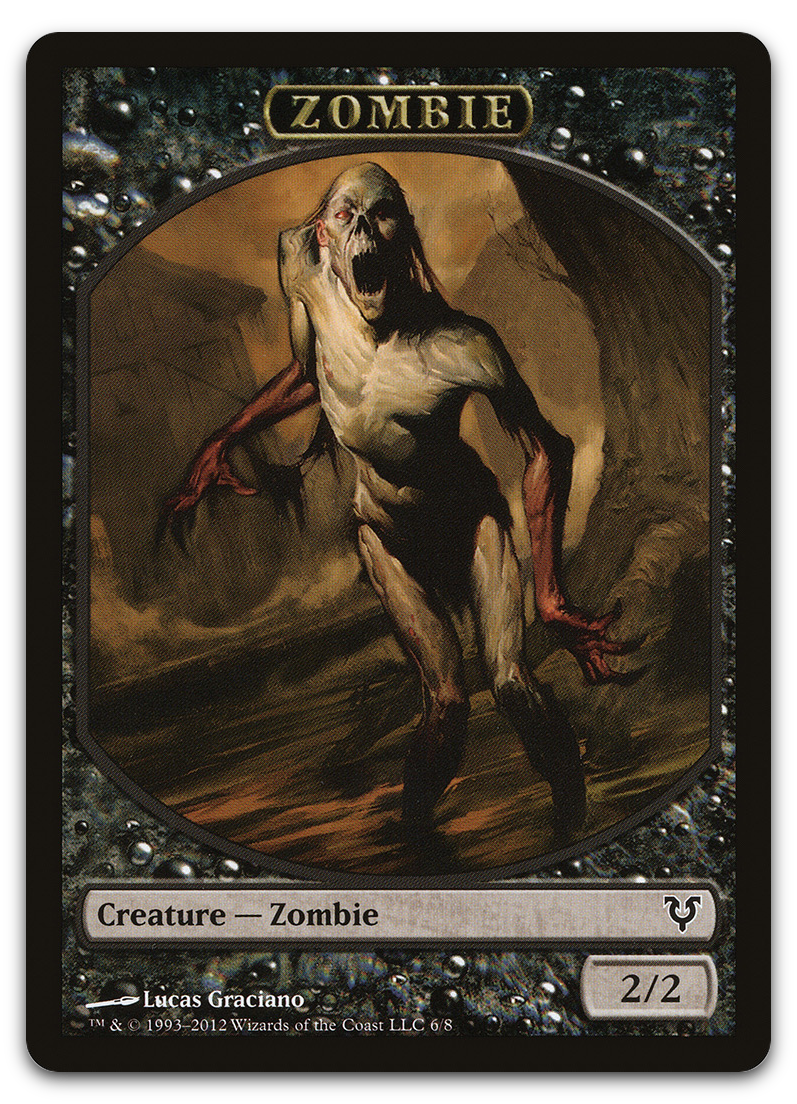 Zombie Token (Avacyn Restored)
