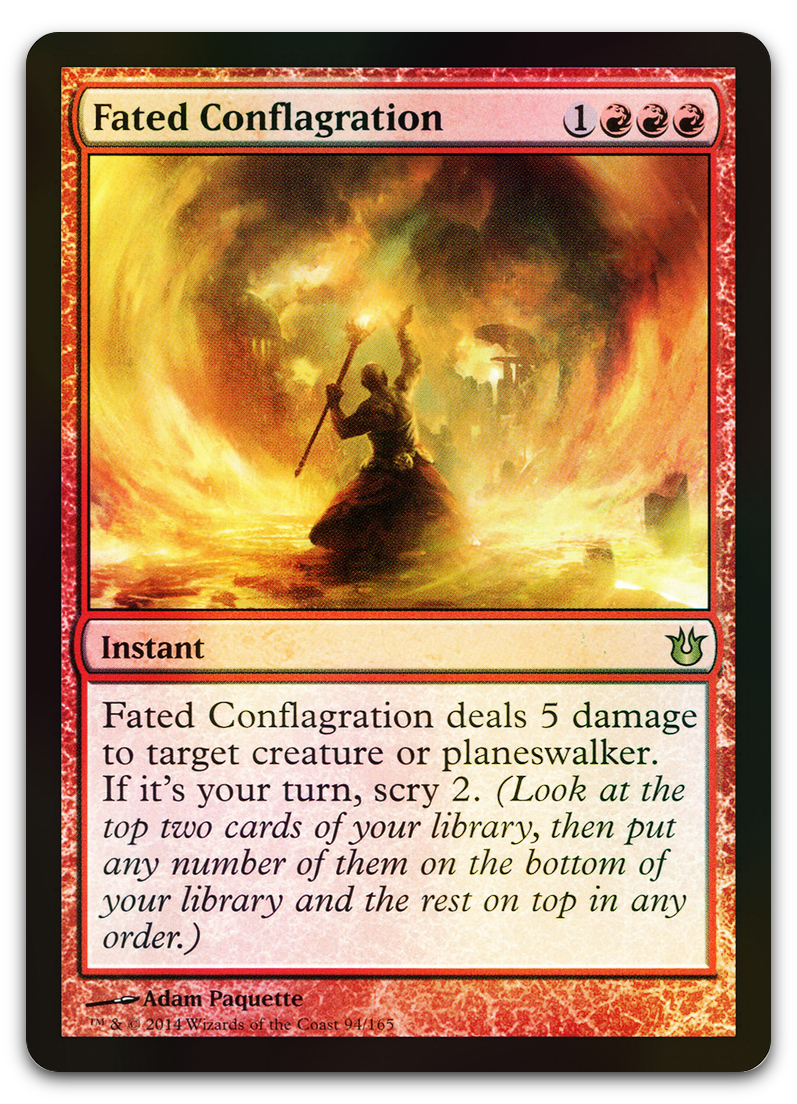 Fated Conflagration (Born of the Gods)