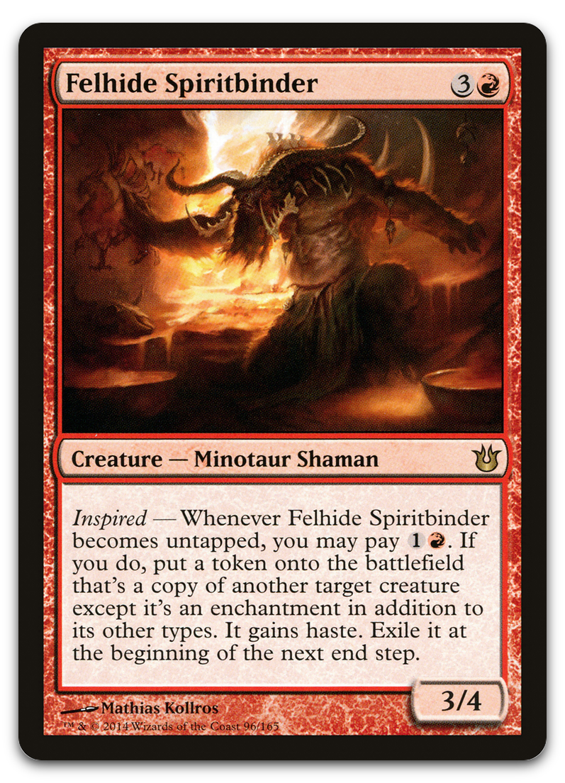 Felhide Spiritbinder (Born of the Gods)