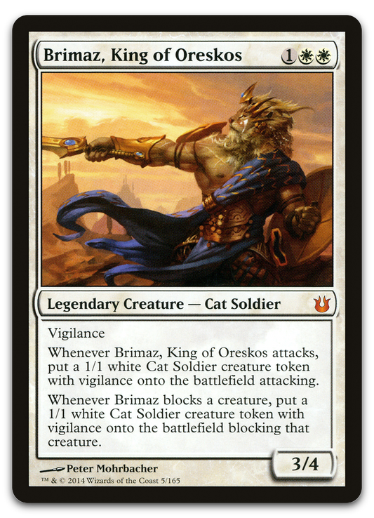 Brimaz, King of Oreskos (Born of the Gods)