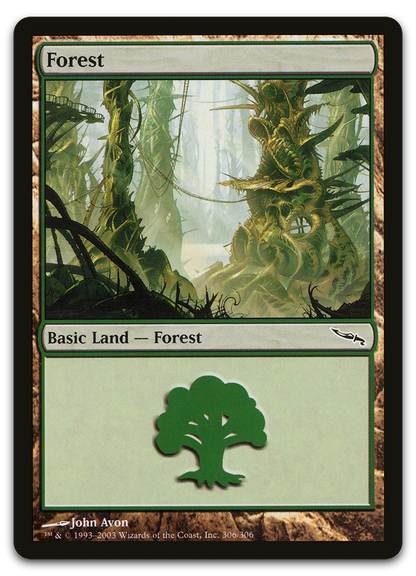 Forest (306) (Mirrodin)