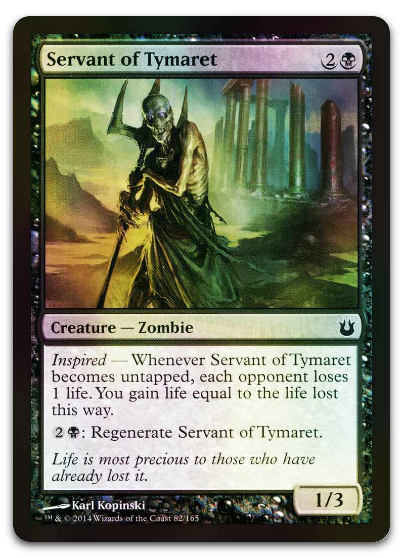 Servant of Tymaret (Born of the Gods)