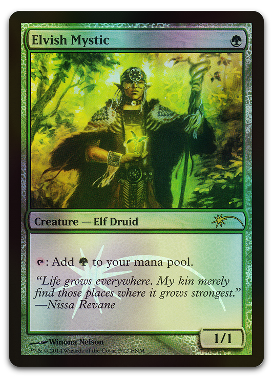 Elvish Mystic (FNM Promos)