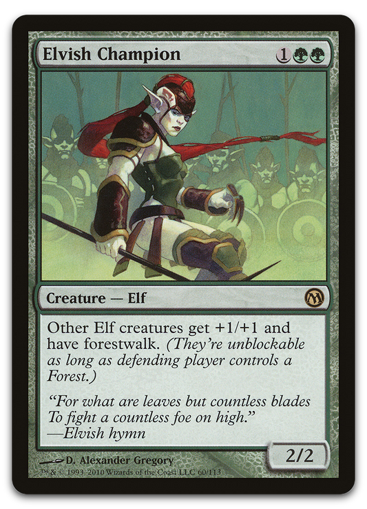 Elvish Champion (Duels of the Planeswalkers)