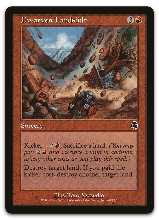 Dwarven Landslide (Apocalypse)