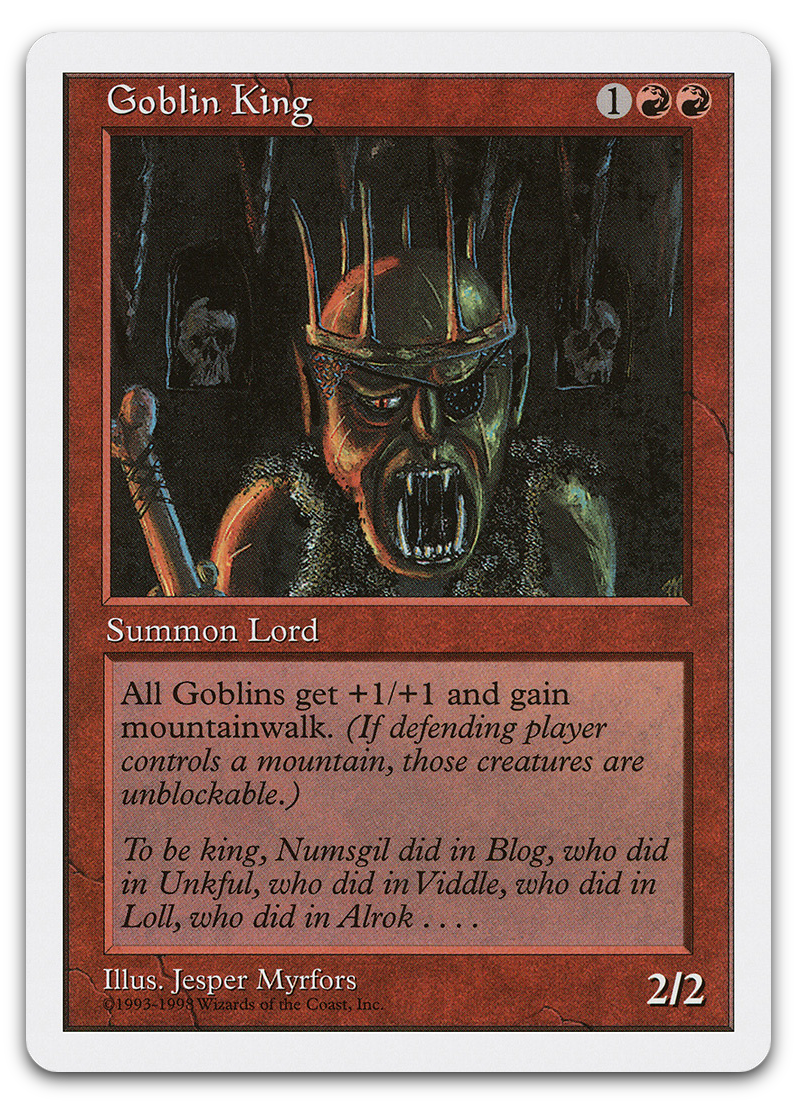 Goblin King (Anthologies)