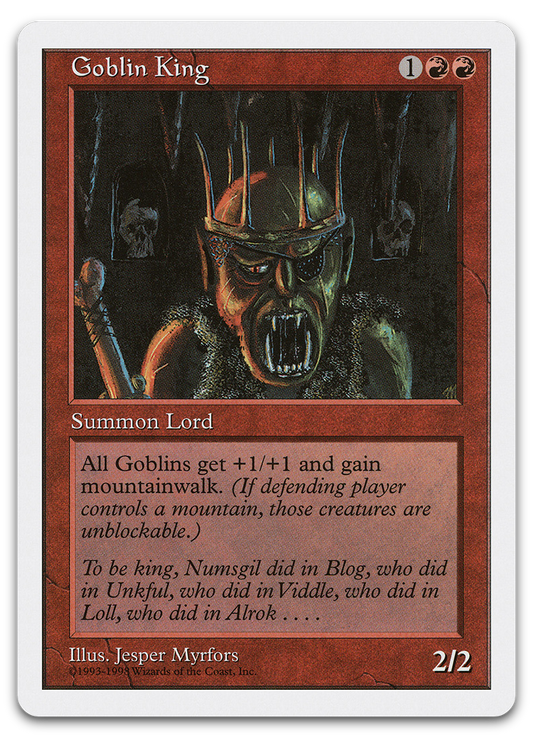 Goblin King (Anthologies)