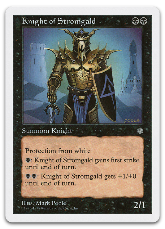 Knight of Stromgald (Anthologies)