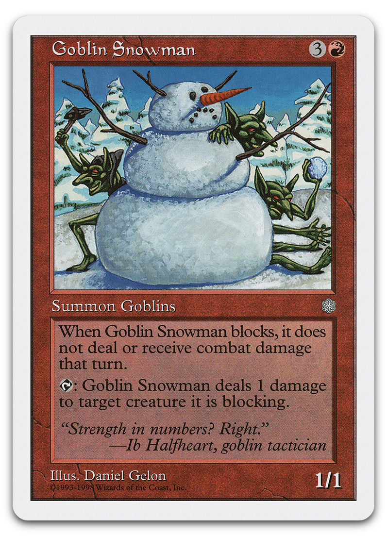 Goblin Snowman (Anthologies)