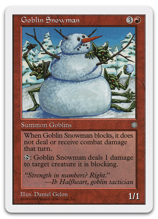 Goblin Snowman (Anthologies)