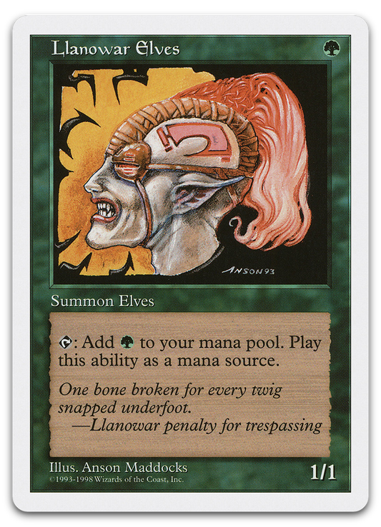 Llanowar Elves (Anthologies)