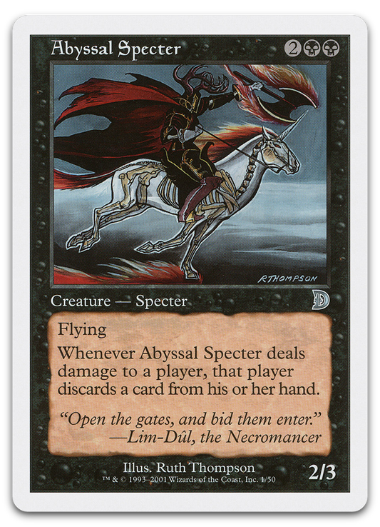 Abyssal Specter (Deckmasters Garfield vs Finkel)