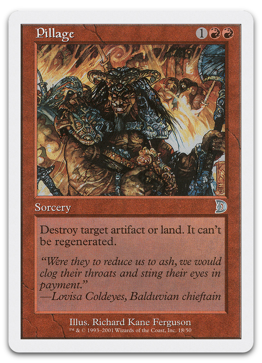 Pillage (Deckmasters Garfield vs Finkel)