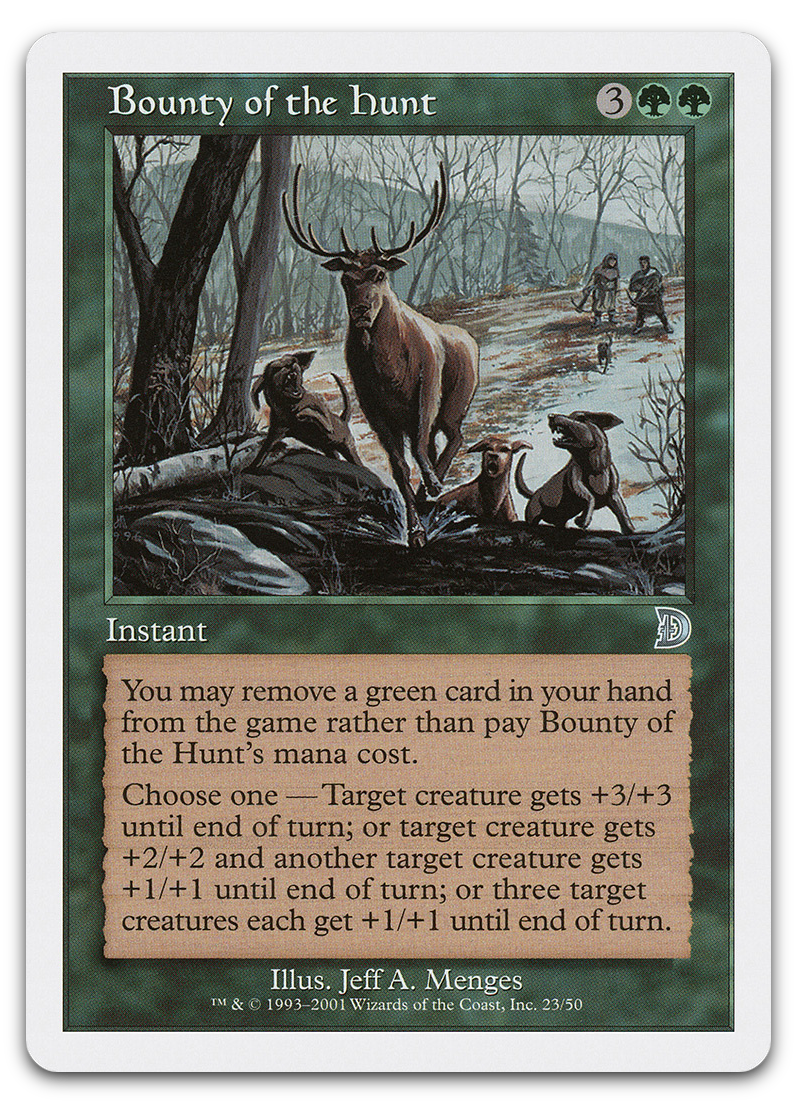 Bounty of the Hunt (Deckmasters Garfield vs Finkel)