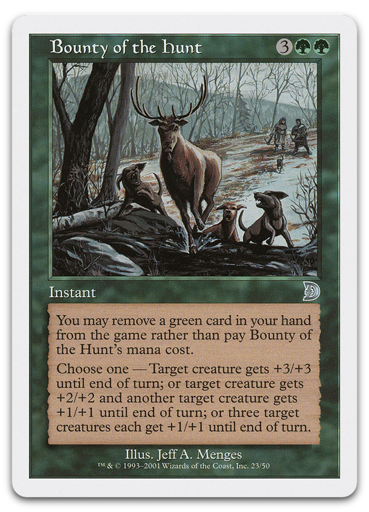 Bounty of the Hunt (Deckmasters Garfield vs Finkel)