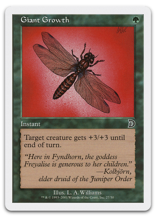 Giant Growth (Deckmasters Garfield vs Finkel)