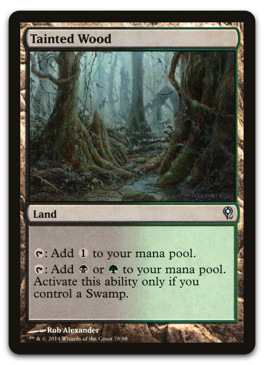 Tainted Wood (Duel Decks: Jace vs. Vraska)
