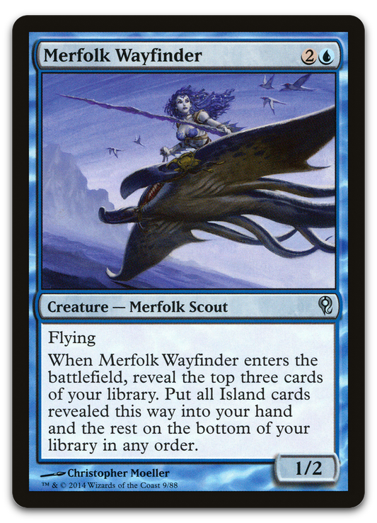 Merfolk Wayfinder (Duel Decks: Jace vs. Vraska)