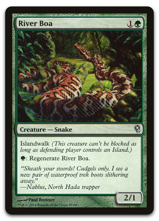 River Boa (Duel Decks: Jace vs. Vraska)